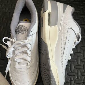 Nike Air Jordan White cement 2/3  fd0383-101 white/Gray Sneakers